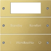 Image of 2142608 - Touch rocker for bus system brass 2142608