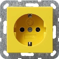 Image of 275902 - Socket outlet protective contact yellow 275902