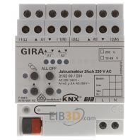 Image of 215200 - Sunblind actuator for bus system 2-ch 215200