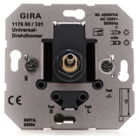 Image of 117600 - Dimmer flush mounted 50...42VA 117600