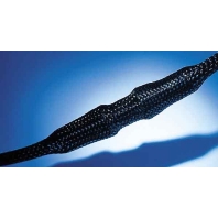 Image of HEGP06-PET-BK-C4 (100 Meter) - Braided hose 6mm plastic -50...150Â°C HEGP06-PET-BK-C4