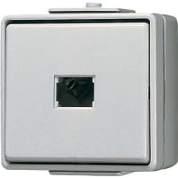 Image of 633 W - Push button 1 change-over contact grey 633 W