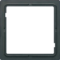 Image of FD 981 Z - Frame 1-gang black FD 981 Z