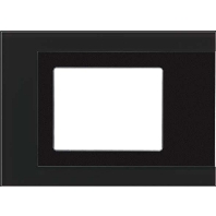 Image of FP GLAS 781 SW - Frame 1-gang black FP GLAS 781 SW