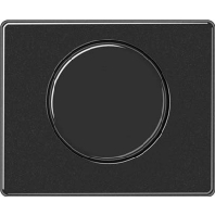 Image of SL 1540 SW - Cover plate for dimmer black SL 1540 SW