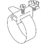 Image of 37/0 - Earthing pipe clamp 8...17,5mm 37/0