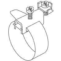 Image of 37/1 - Earthing pipe clamp 17,5...48mm 37/1