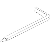 Image of 733/70 (100 Stück) - Hook nail 3x70mm 733/70