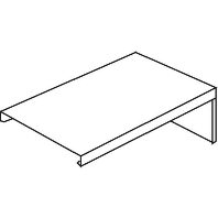 Image of ES4060.3 - End cap for installation duct 40x62mm ES4060.3