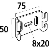 Image of CM50 GC - Mounting plate for cable support system CM50 GC