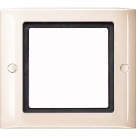 Image of 401144 - Frame 1-gang cream white 401144