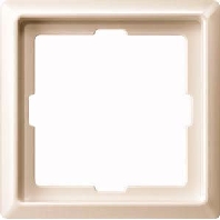 Image of 481194 - Frame 1-gang cream white 481194