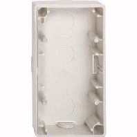 Image of 512219 - Surface mounted housing 2-gang white 512219