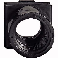 Image of 533963 - Cable entry conduit inlet black 533963