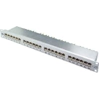 Image of TN E-DAT C6 MP24 - Patch panel copper 24x RJ45 8(8) TN E-DAT C6 MP24