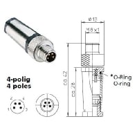 Image of RSMC 4 - Sensor-actuator connector RSMC 4