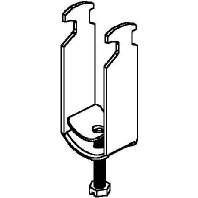 Image of B 22/2 AL - One-piece strut clamp 18...22mm B 22/2 AL