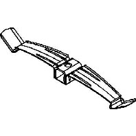 Image of 2034 M - Cable bracket 159mm 2034 M