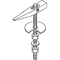 Image of 453 M6x100 G (50 Stück) - Toggle fixing M6x100mm 453 M6x100 G