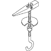 Image of 455 M5x100 G - Toggle fixing M5x100mm 455 M5x100 G