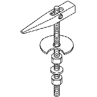 Image of 456 M5x100 G - Toggle fixing M5x100mm 456 M5x100 G