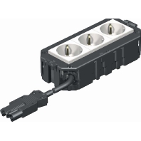 Image of AGB2H1 3W - Floor-box insert equipped AGB2H1 3W