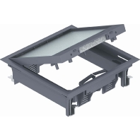 Image of GES4-2U10T 1019 - Installation box for underfloor duct GES4-2U10T 1019