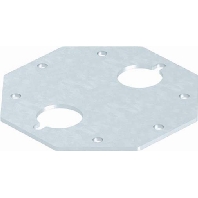 Image of MBP T60 - Mounting plate for distribution board MBP T60