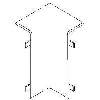 Image of SKL-I70DBU (4 Stück) - Inner elbow for baseboard wireway SKL-I70DBU