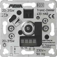 Image of D 433 HAB o.A. - Dimmer 20...315VA D 433 HAB o.A.