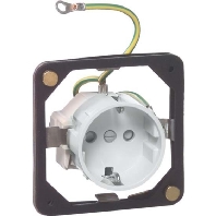 Image of D 6621 ES SI WE - Socket outlet (receptacle) D 6621 ES SI WE