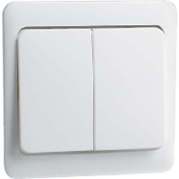 Image of D 80.245 T AW - Cover plate for switch/push button white D 80.245 T AW