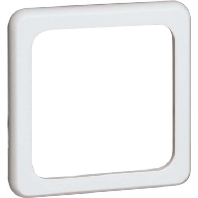 Image of D 80.671 W - Frame 1-gang cream white D 80.671 W