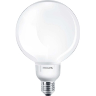 Image of Philips Softone spaarlamp 16W E27 G120 warm wit