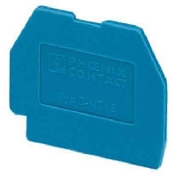 Image of D-MT 1,5 BU (50 Stück) - End/partition plate for terminal block D-MT 1,5 BU