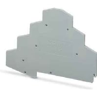 Image of D-ST 2,5-PE/3L (50 Stück) - End/partition plate for terminal block D-ST 2,5-PE/3L