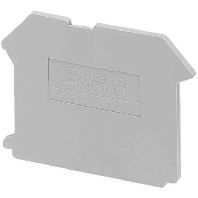 Image of D-UK 5-TWIN - End/partition plate for terminal block D-UK 5-TWIN