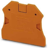 Image of D-UT 2,5/10 OG - End/partition plate for terminal block D-UT 2,5/10 OG