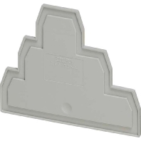 Image of D-UT 2,5-3L (50 Stück) - End/partition plate for terminal block D-UT 2,5-3L