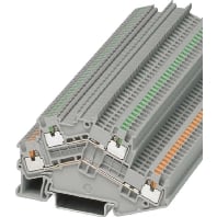 Image of Phoenix Contact PTTBS 1,5/S/U-OG/O-GN PTTBS 1,5/S/U-OG/O-GN - Componentserieklem Groen, Oranje Inhoud: 50 stuks