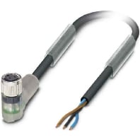 Image of SAC3P5,0-PUR/M8FR-2L - Sensor-actuator patch cord 5m M8 SAC3P5,0-PUR/M8FR-2L