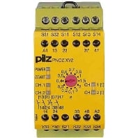 Image of PNOZ XV2 #774500 - Safety relay DC EN954-1 Cat 4 PNOZ XV2 #774500