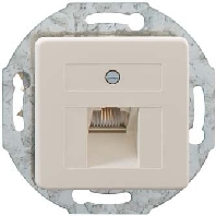 Image of IAE/UAE 8(4) Up50 - RJ45 8(4) Data outlet Cat.3 white IAE/UAE 8(4) Up50