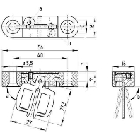 Image of AZ 15/16-B6 - Actuator for position switch AZ 15/16-B6