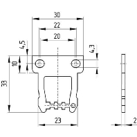 Image of AZ 17/170-B1 - Actuator for position switch AZ 17/170-B1