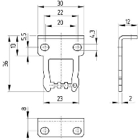 Image of AZ 17/170-B5 - Actuator for position switch AZ 17/170-B5