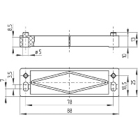 Image of BN 310-01z - Magnet safety proximity switch 60mm BN 310-01z