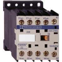 Image of CA2KN22-D7 - Auxiliary relay 42VAC 2NC/ 2 NO CA2KN22-D7 - Special sale - 3 pce. Available