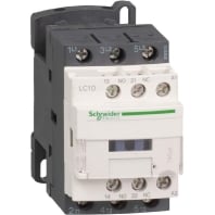 Image of LC1D12N7 - Magnet contactor 12A 415VAC LC1D12N7