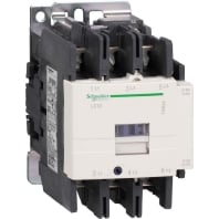 Image of LC1D80EW - Magnet contactor 80A 48VDC LC1D80EW